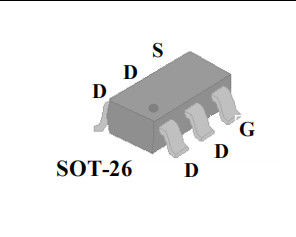 AP2602GY-HF FR4 บอร์ด 2W 30A SOT-26 IC Voltage Regulator